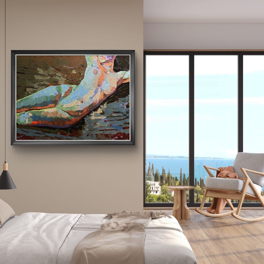 Acrylic painting Calmness Serhiy Kovalev - 2