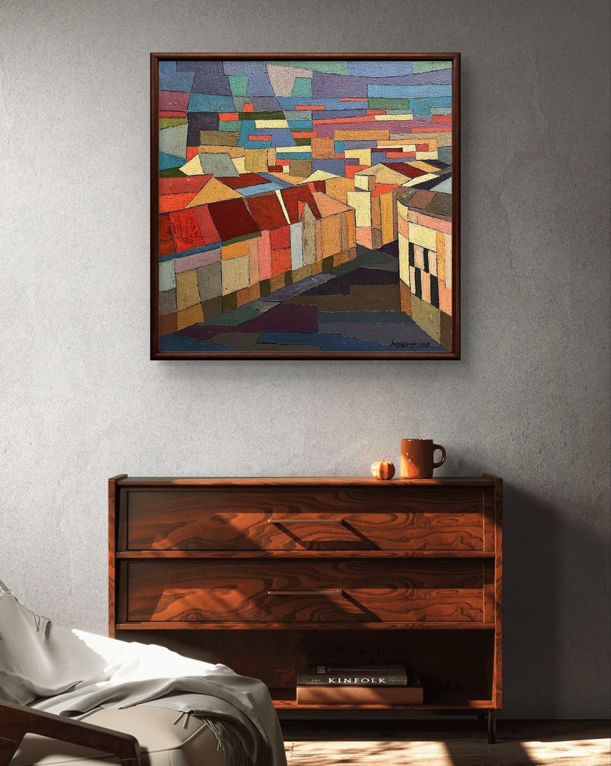 Oil painting Streets of the city Serhiy Kovalev - 3