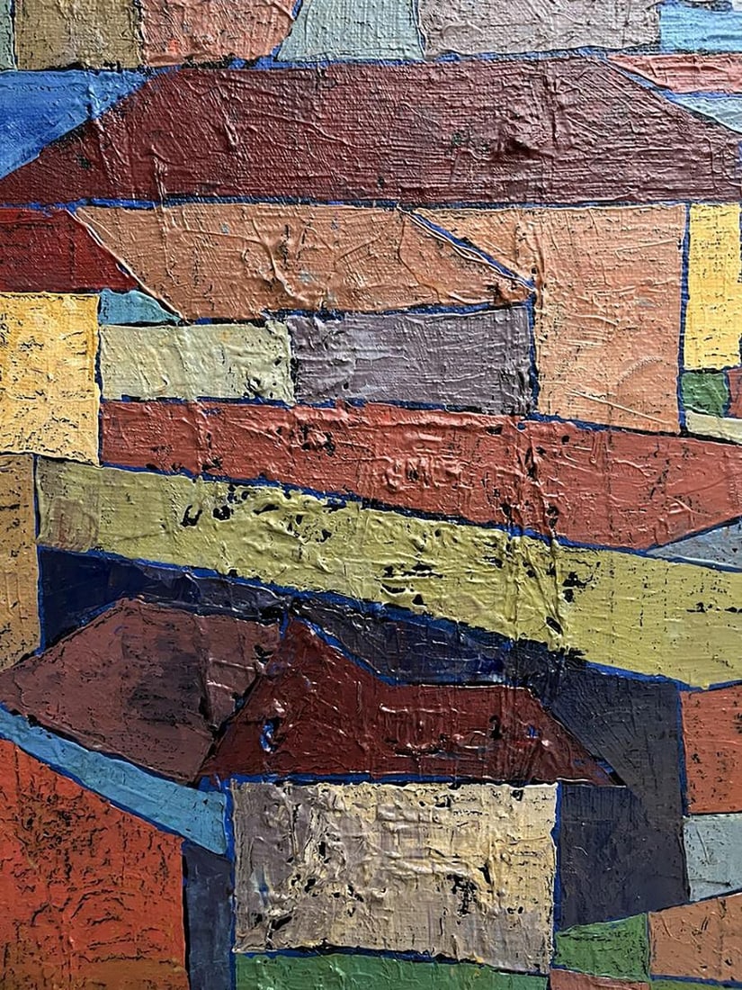 Oil painting View from the balcony Serhiy Kovalev - 5