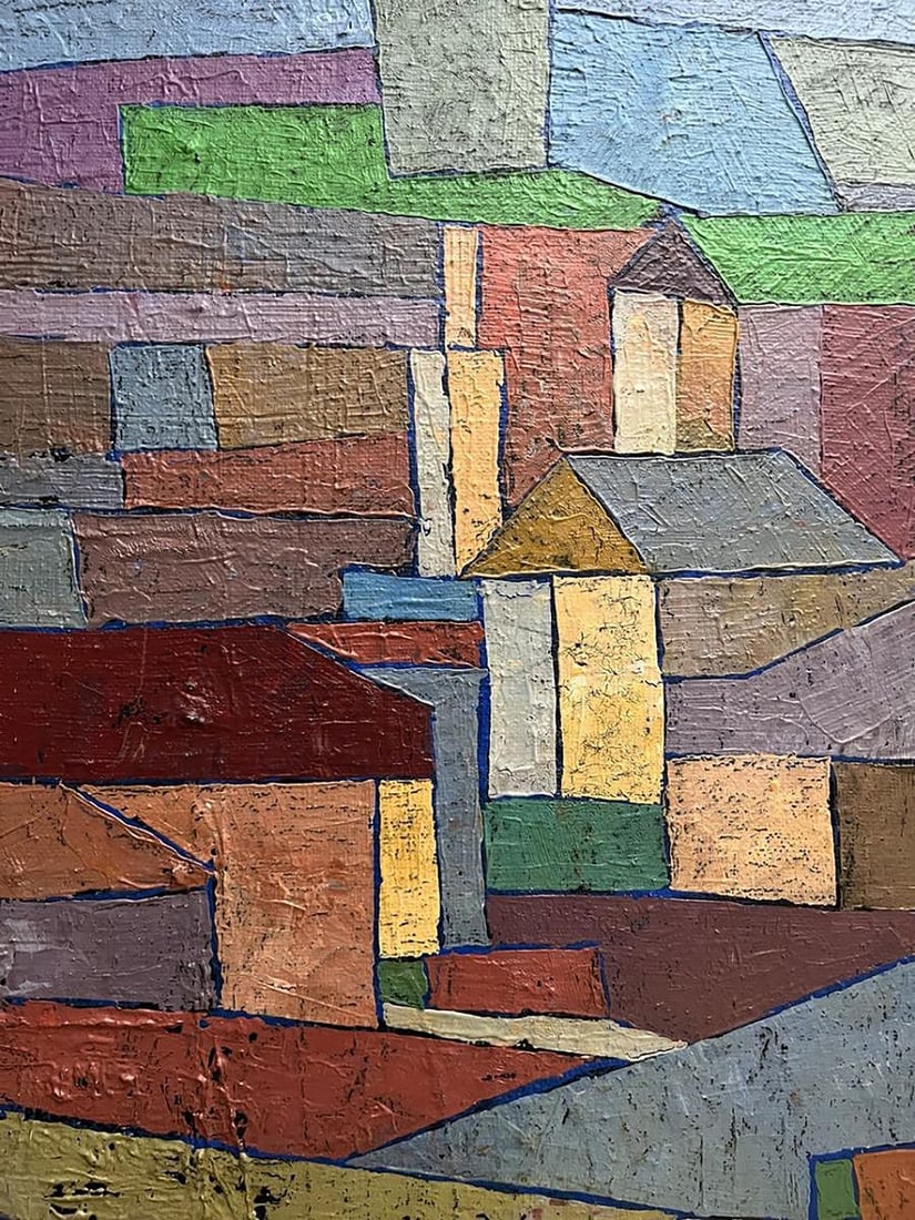 Oil painting View from the balcony Serhiy Kovalev - 7