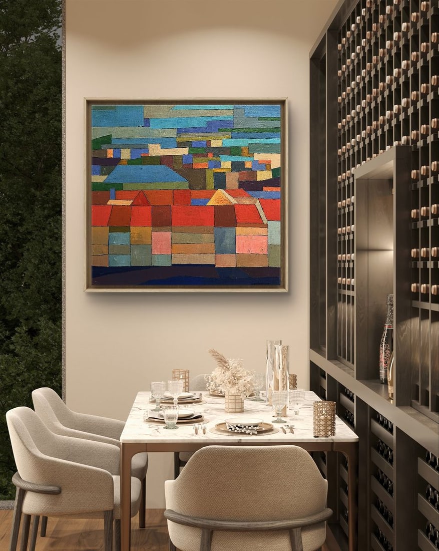 Oil painting City Hall Serhiy Kovalev - 3