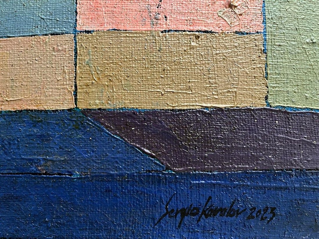 Oil painting City Hall Serhiy Kovalev - 8