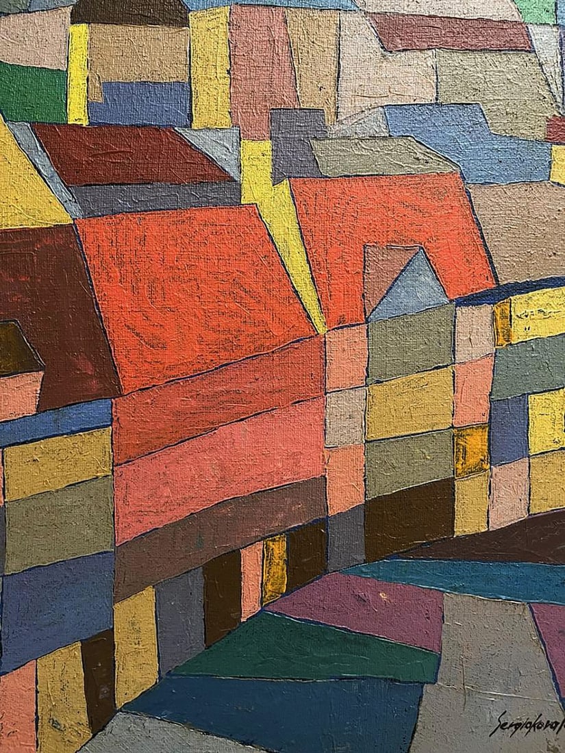 Oil painting Walking the streets Serhiy Kovalev - 6