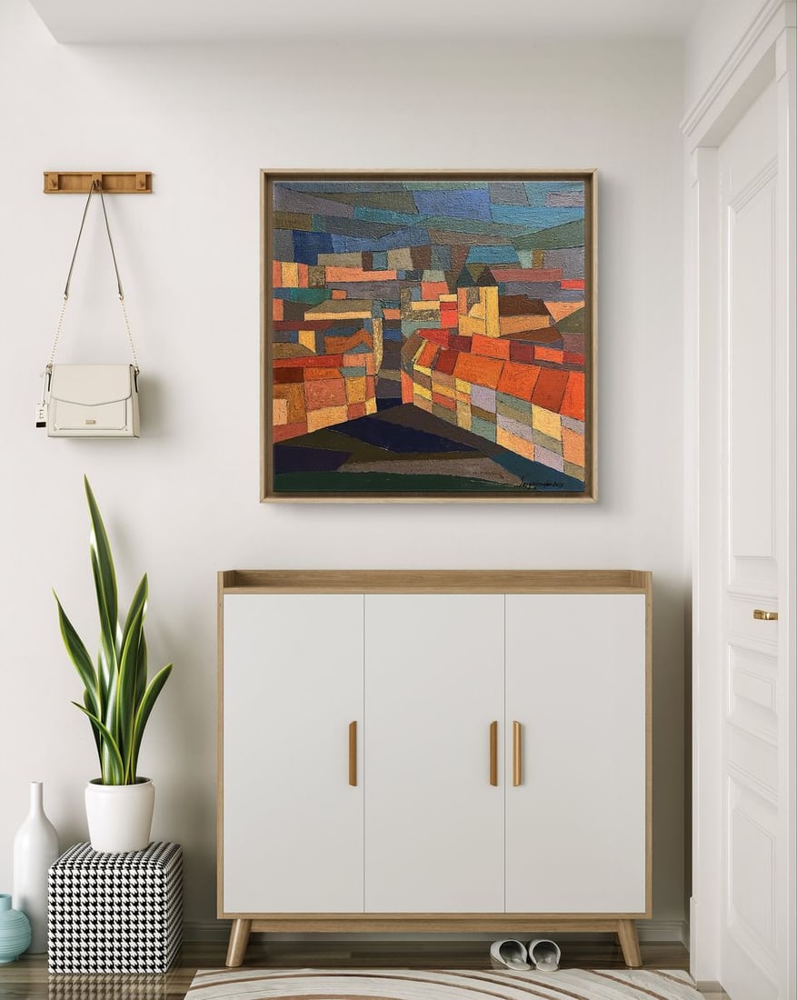 Oil painting Evening city Serhiy Kovalev - 3