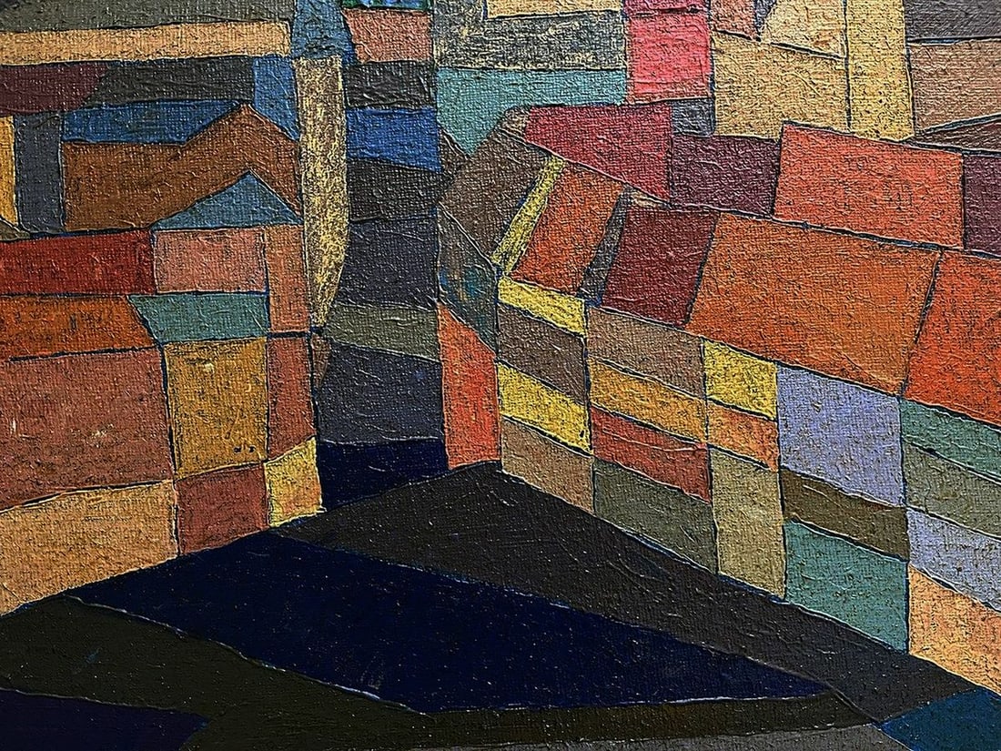 Oil painting Evening city Serhiy Kovalev - 5