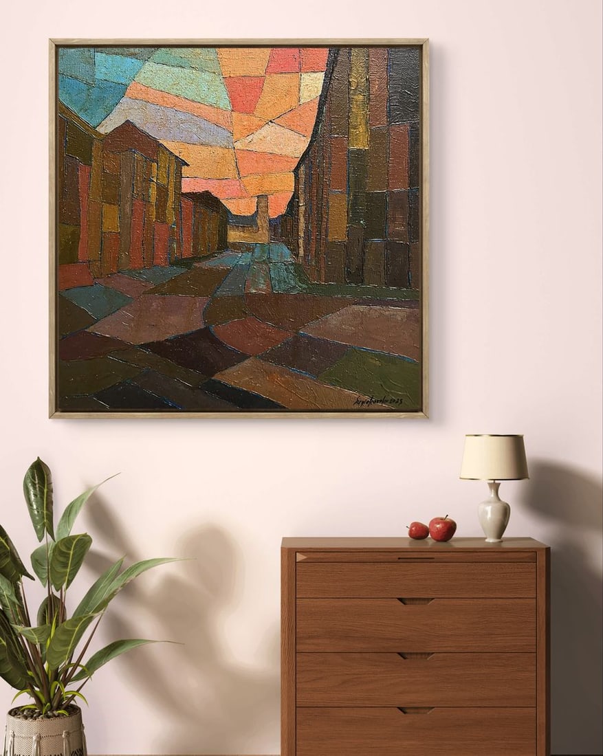 Oil painting City center Serhiy Kovalev - 3