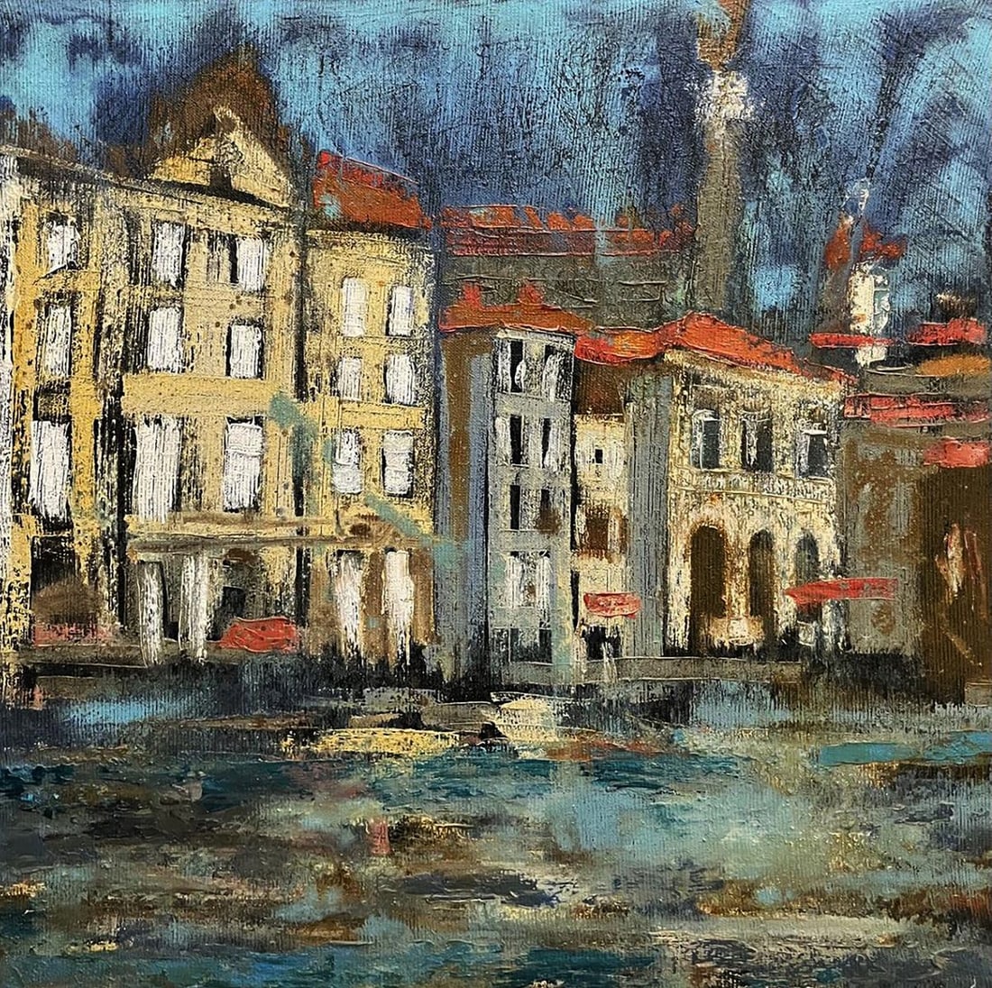 Oil painting Outside after the rain Serhiy Kovalev (1 of 12)