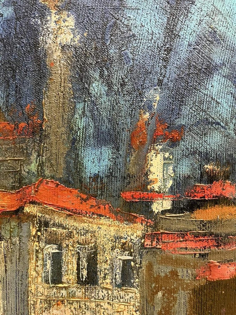 Oil painting Outside after the rain Serhiy Kovalev - 4