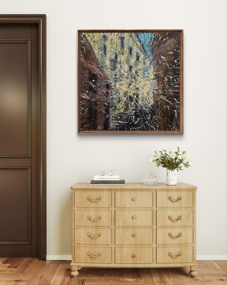 Oil painting Spatial gamet Serhiy Kovalev - 3