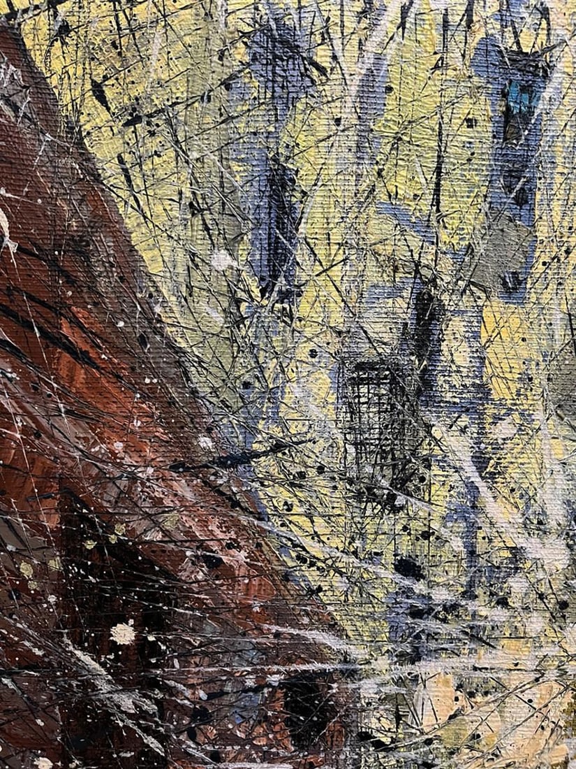 Oil painting Spatial gamet Serhiy Kovalev - 4