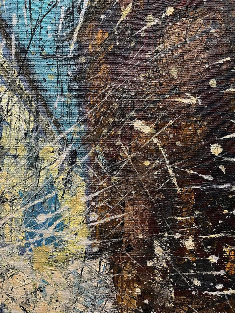 Oil painting Spatial gamet Serhiy Kovalev - 5