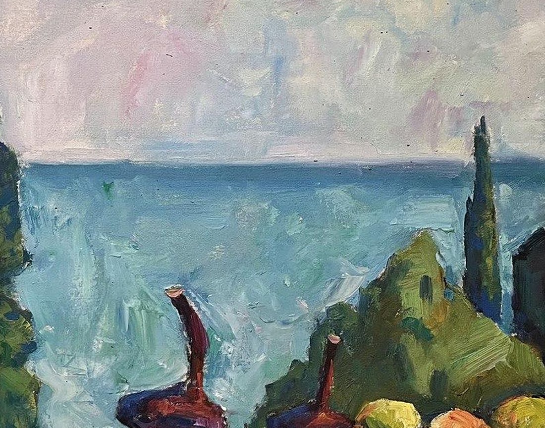 Oil painting Still life with onions Oleksandr Andreev - 5