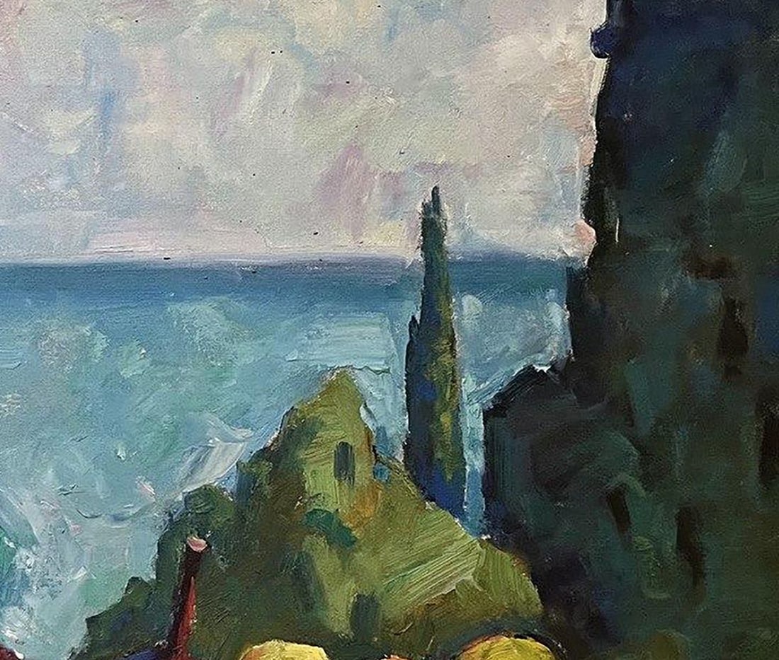 Oil painting Still life with onions Oleksandr Andreev - 6