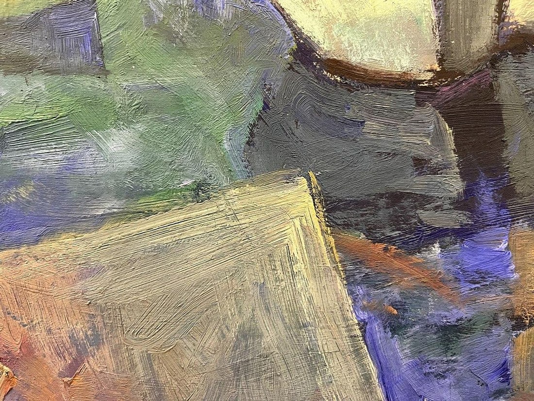 Oil painting Harbor Oleksandr Andreev - 5