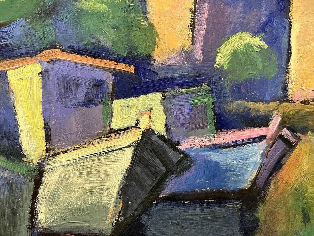 Oil painting Harbor Oleksandr Andreev - 9