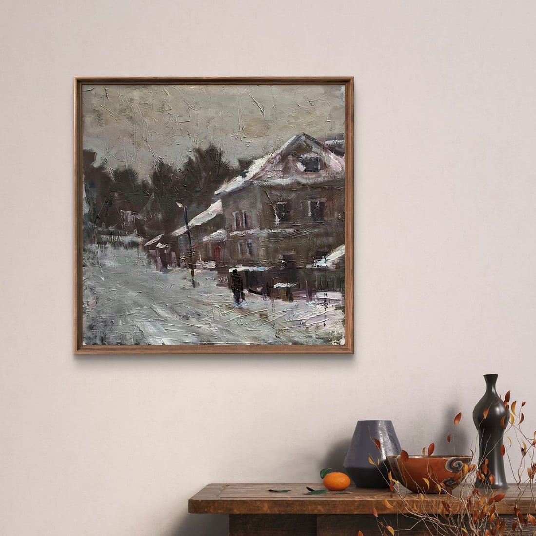 Oil painting City scene Volodymyr Pashchenko - 3