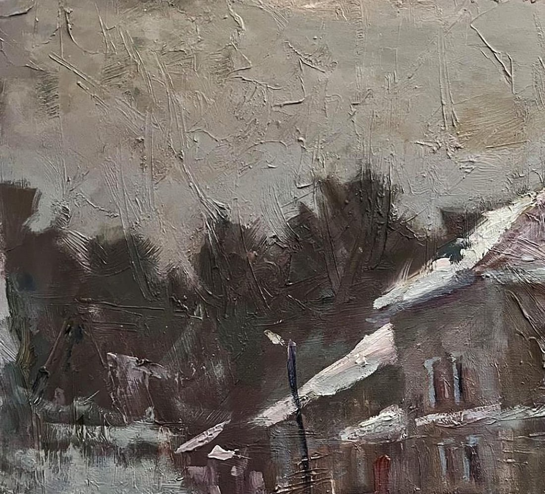 Oil painting City scene Volodymyr Pashchenko - 4