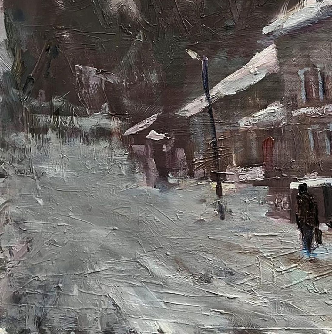 Oil painting City scene Volodymyr Pashchenko - 6