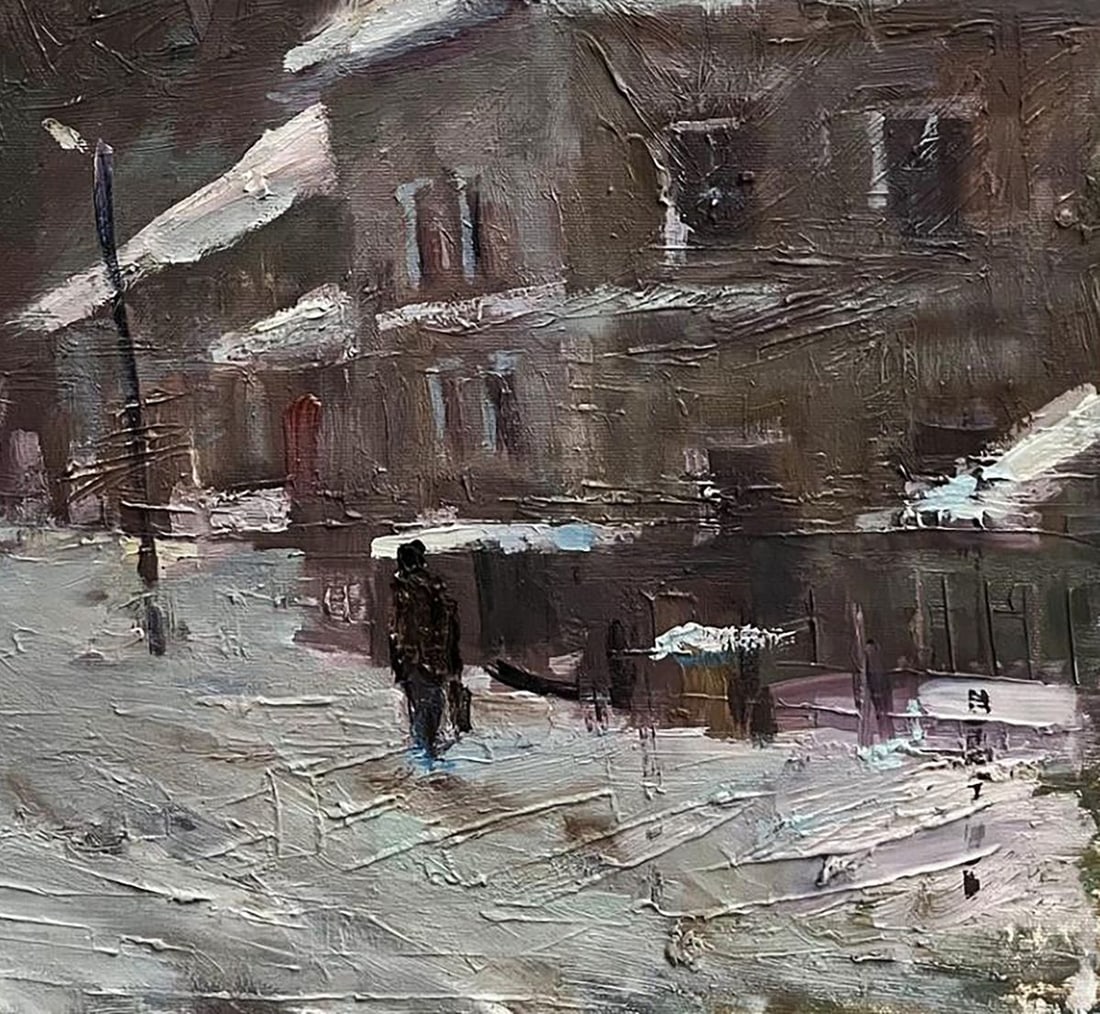 Oil painting City scene Volodymyr Pashchenko - 7