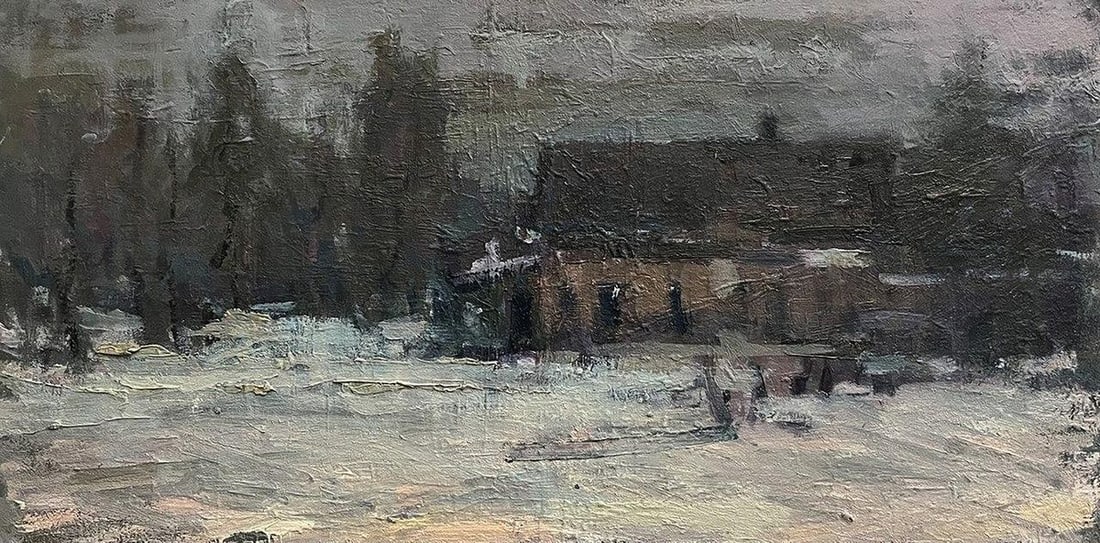 Oil painting In peace Volodymyr Pashchenko: Title: Oil painting In peace Volodymyr Pashchenko Description: NoGaller 141 *** ABOUT THIS PAINTING *** * TITLE: "In peace" * ARTISTS: Volodymyr Pashchenko * SIZE: 30x60 cm/'11.81x23.62 inches' * MEDI