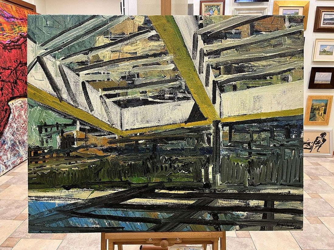 Oil painting Safe places Serhiy Kovalev - 8