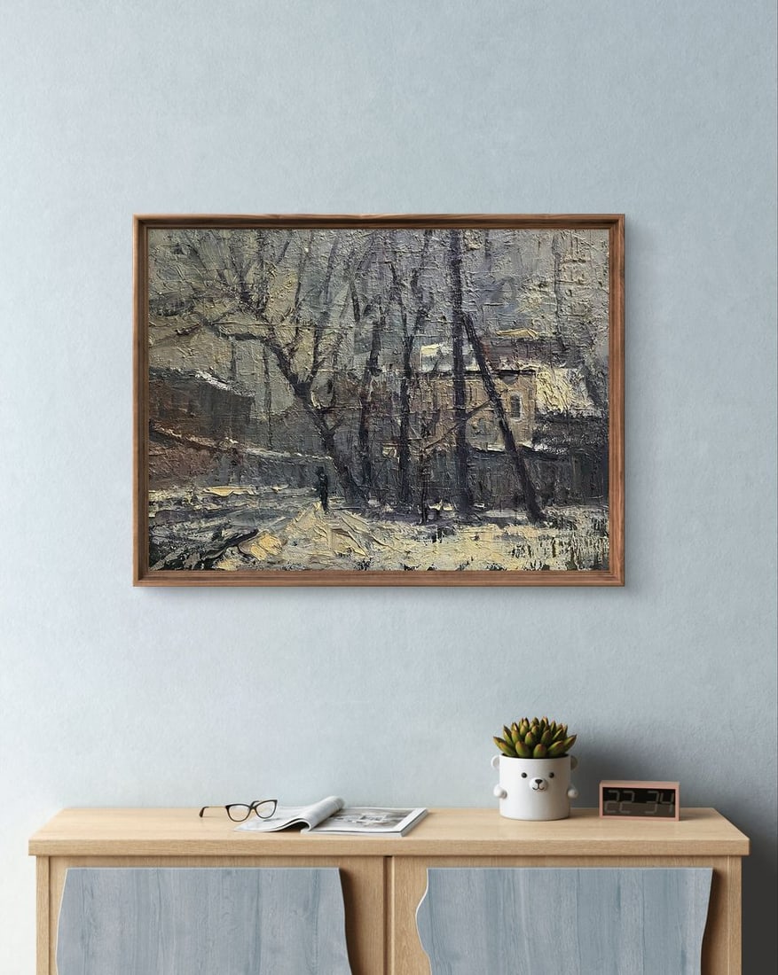 Oil painting To the river Volodymyr Pashchenko - 2