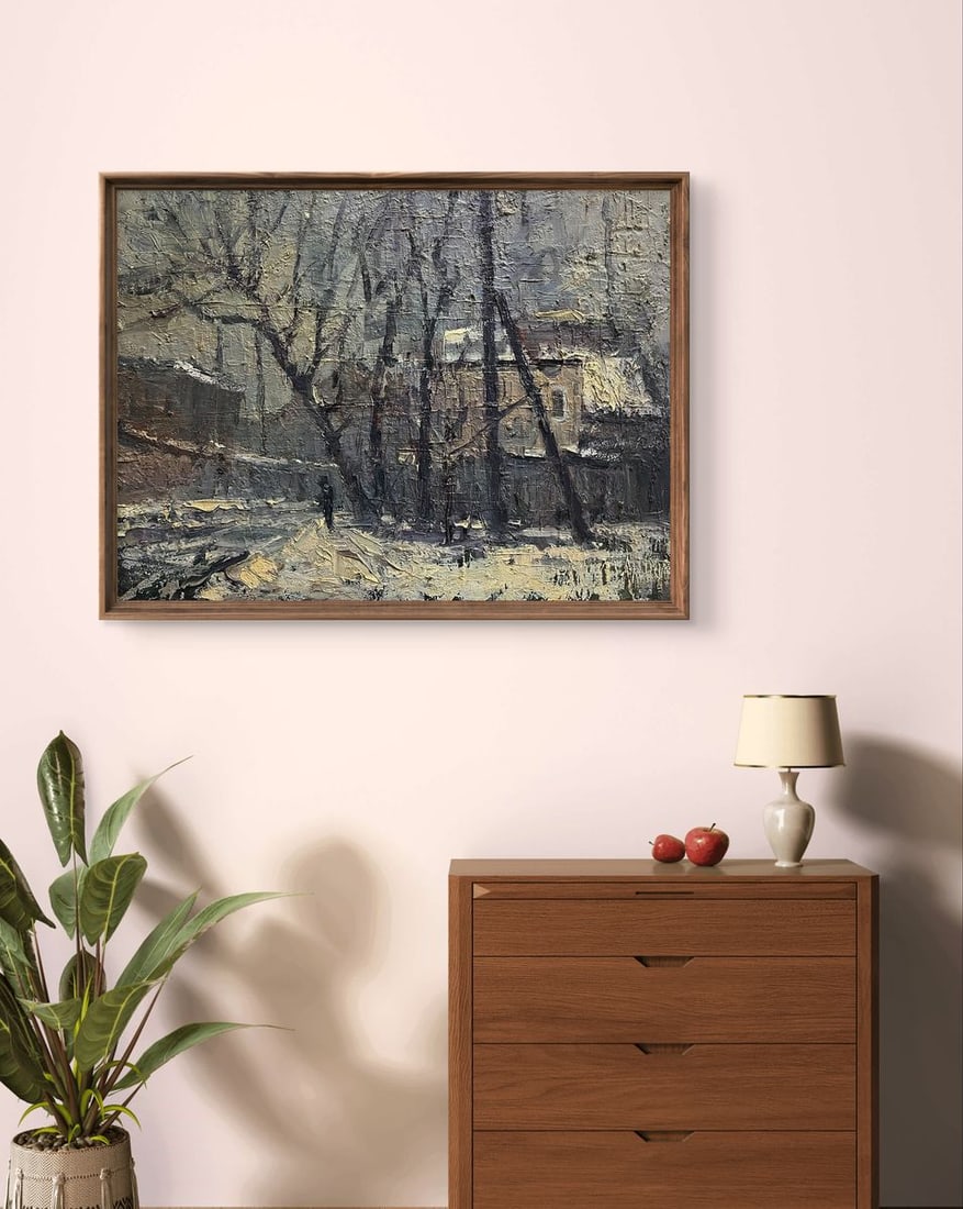 Oil painting To the river Volodymyr Pashchenko - 3