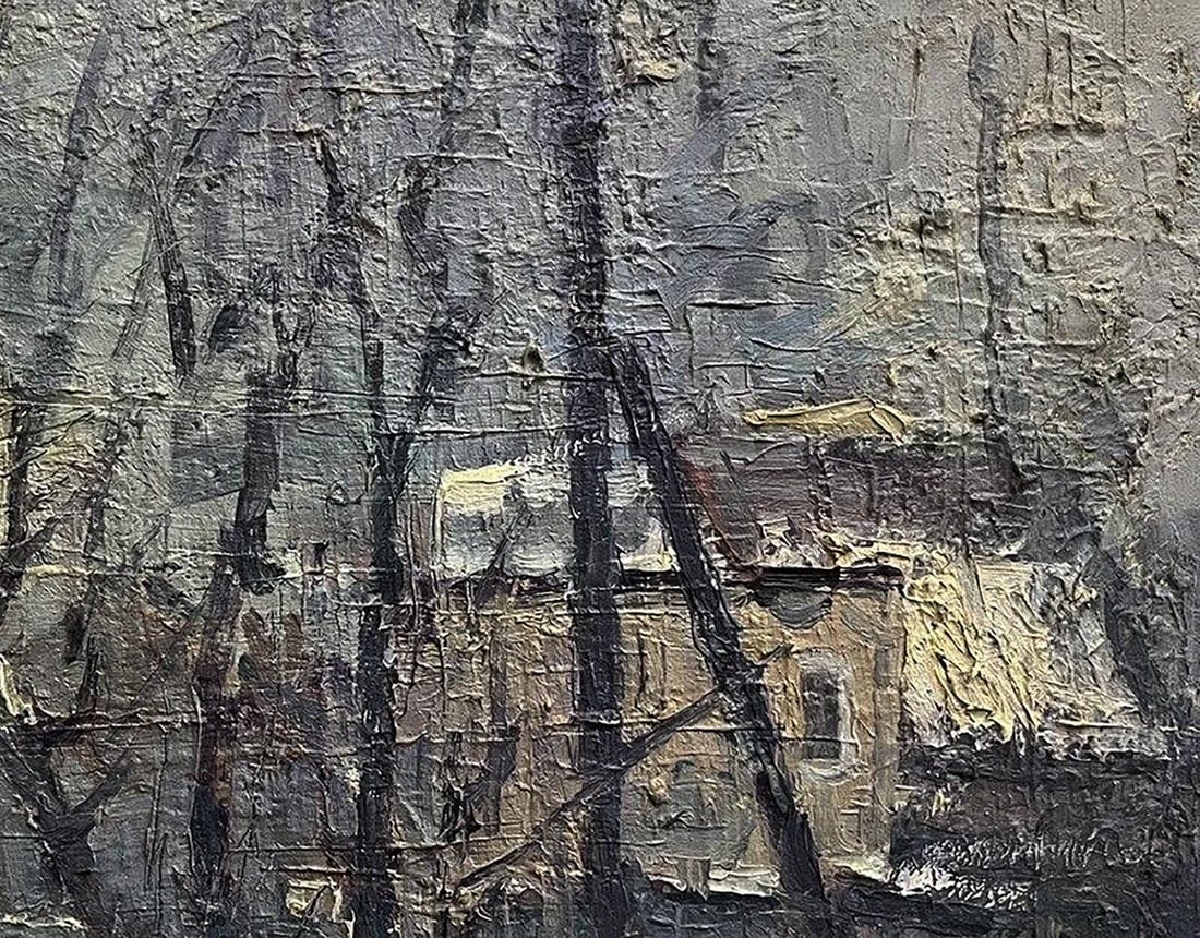 Oil painting To the river Volodymyr Pashchenko - 5