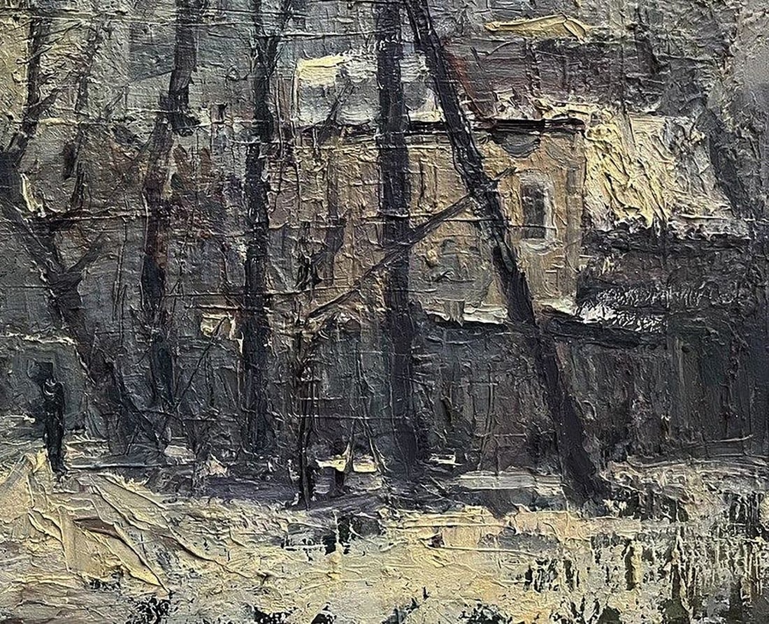 Oil painting To the river Volodymyr Pashchenko - 6