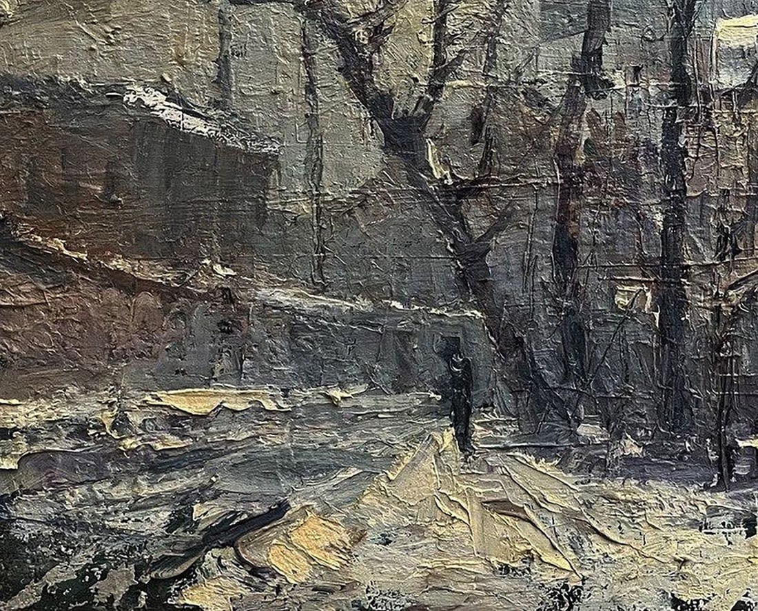 Oil painting To the river Volodymyr Pashchenko - 7