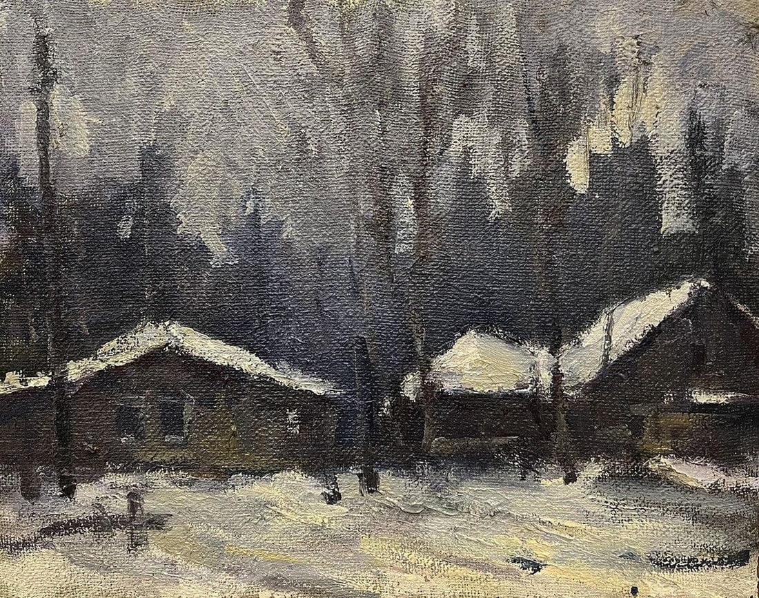 Oil painting White Night Volodymyr Pashchenko: Title: Oil painting White Night Volodymyr Pashchenko Description: NoGaller 160 *** ABOUT THIS PAINTING *** * TITLE: "White Night" * ARTISTS: Volodymyr Pashchenko * SIZE: 42x54 cm/'16.53x21.25 inches'