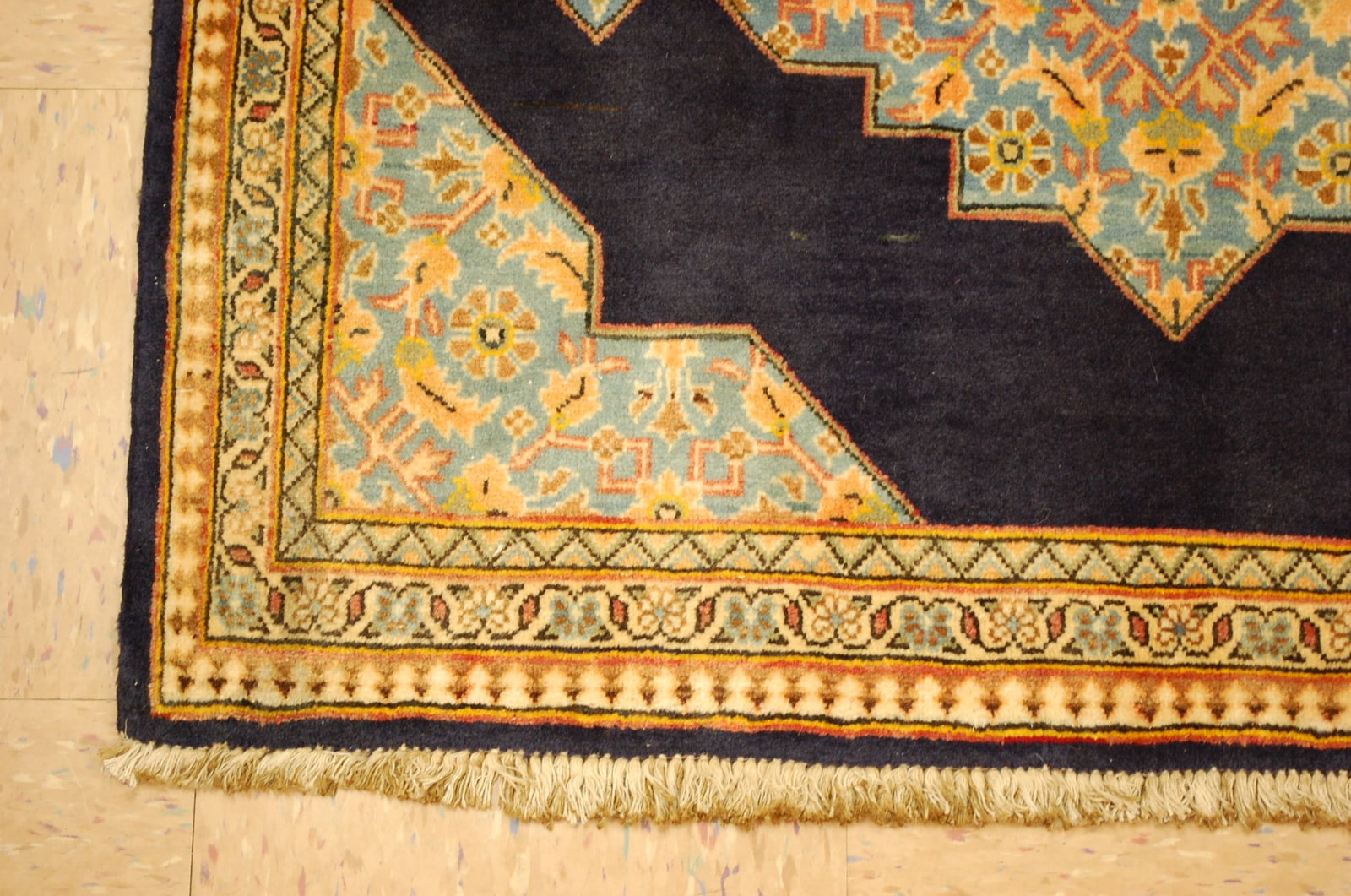 Persian KASHAN RUG 2'4"x3'4" - 3