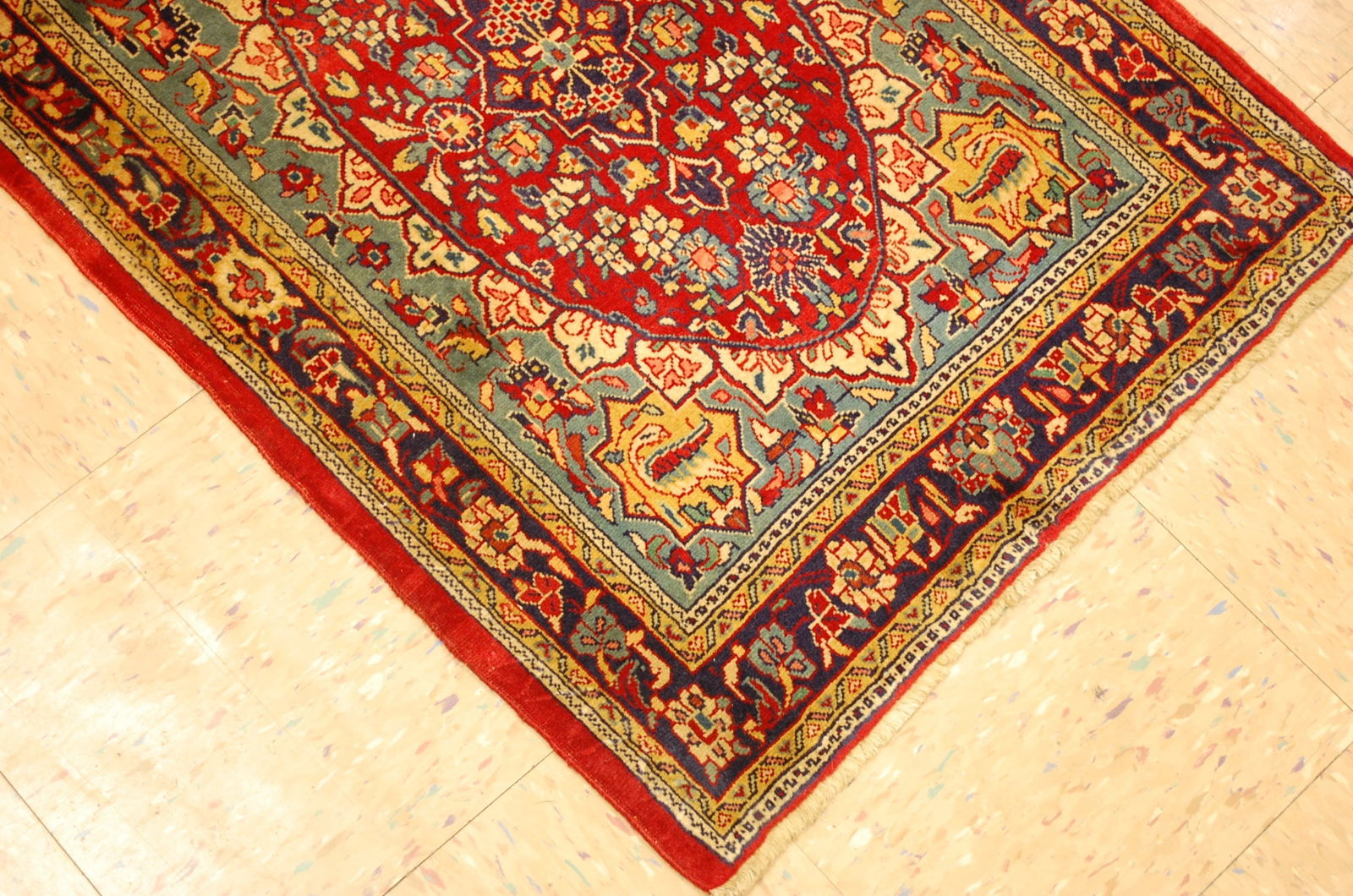 Persian SARUK RUG 2'2" x 2'10" - 7