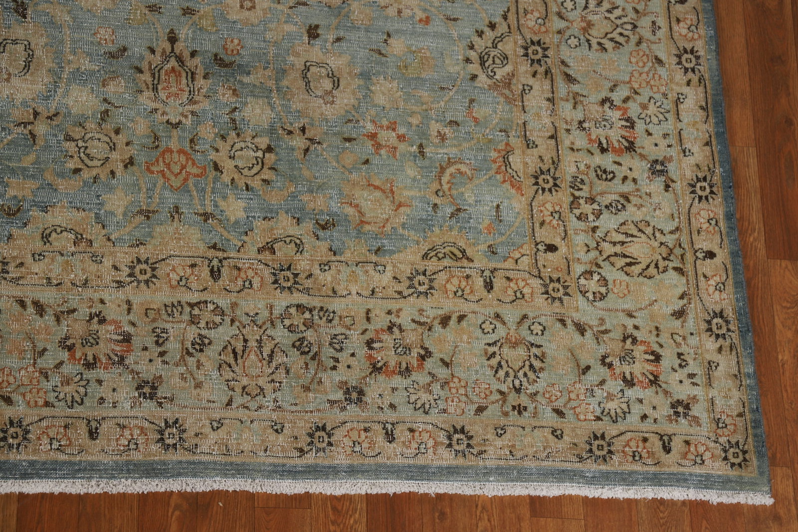 Pre-1900 Vegetable Dye Sultanabad Persian Area Rug 10x13 - 5