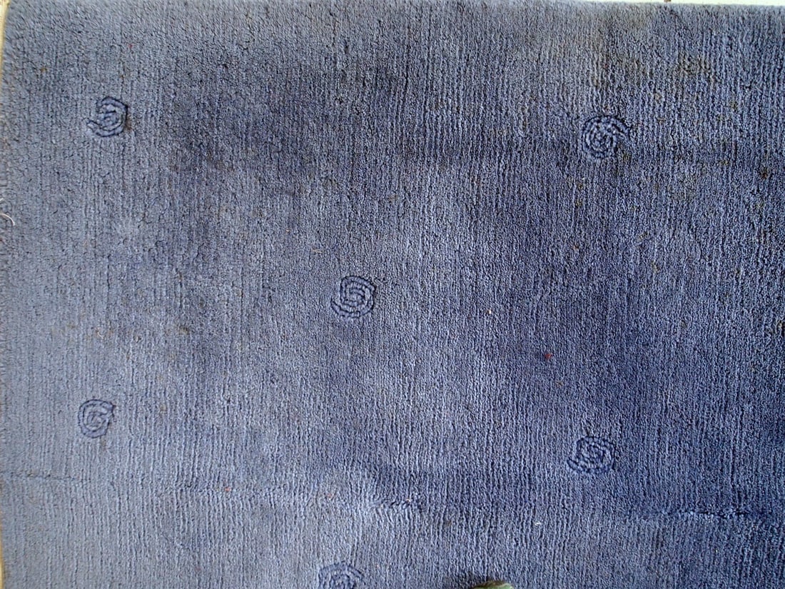 Handmade vintage Tibetan Khaden rug 5.7' x 7.7' (173cm x 235cm) 1970s - 6