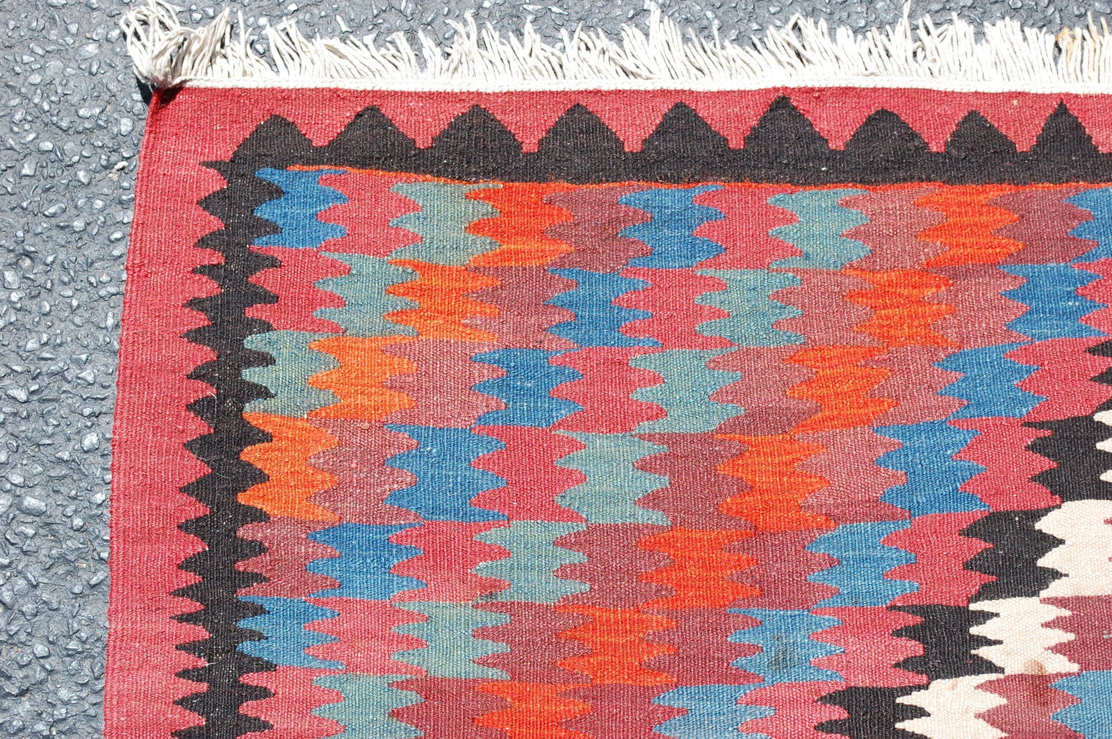 CAUCASIAN KILIM 5x12.7 - 5