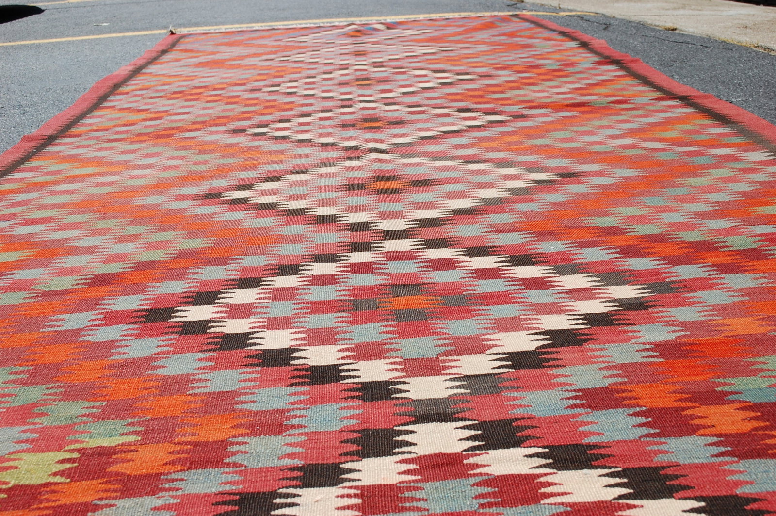 CAUCASIAN KILIM 5x12.7 - 8