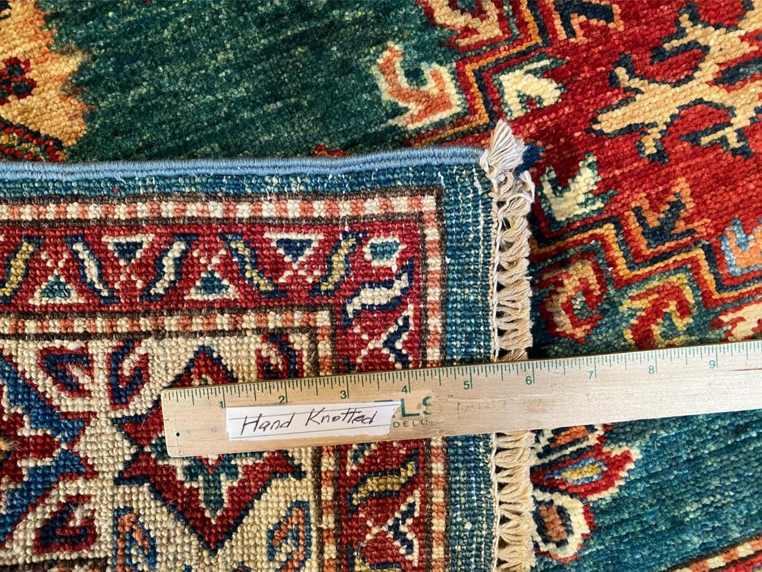 MAGNIFICENT SUPER KAZAK RUG 5' X6'.9" - 11