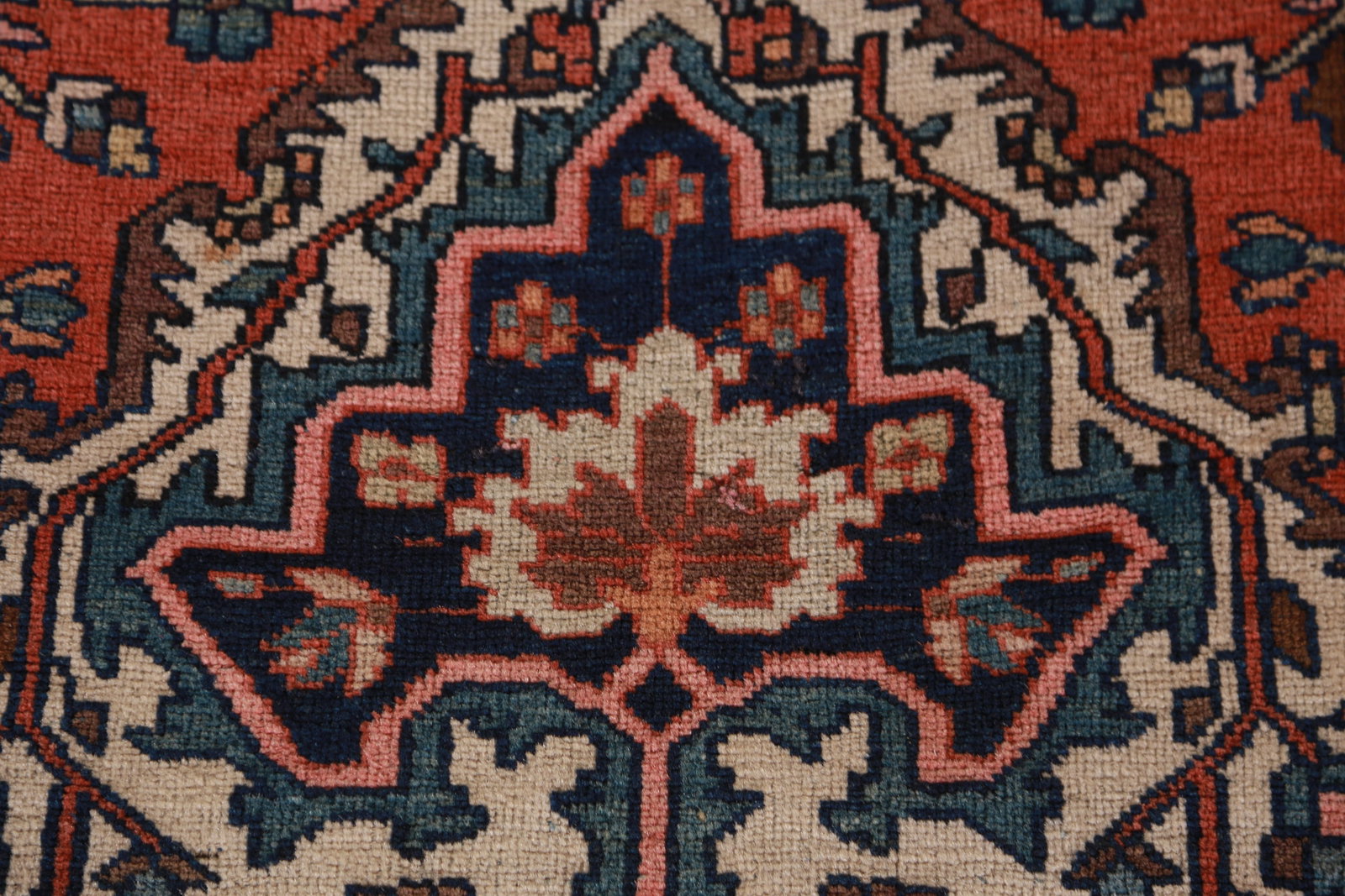 Pre-1900 Vegetable Dye Sarouk Farahan Persian Rug 4x7 - 10