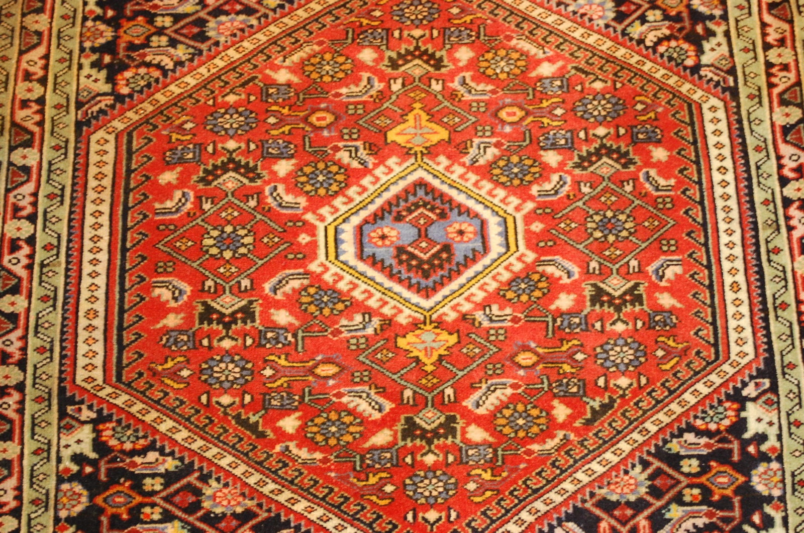 Persian BIJAR RUG 2'10" x 2'10" - 2