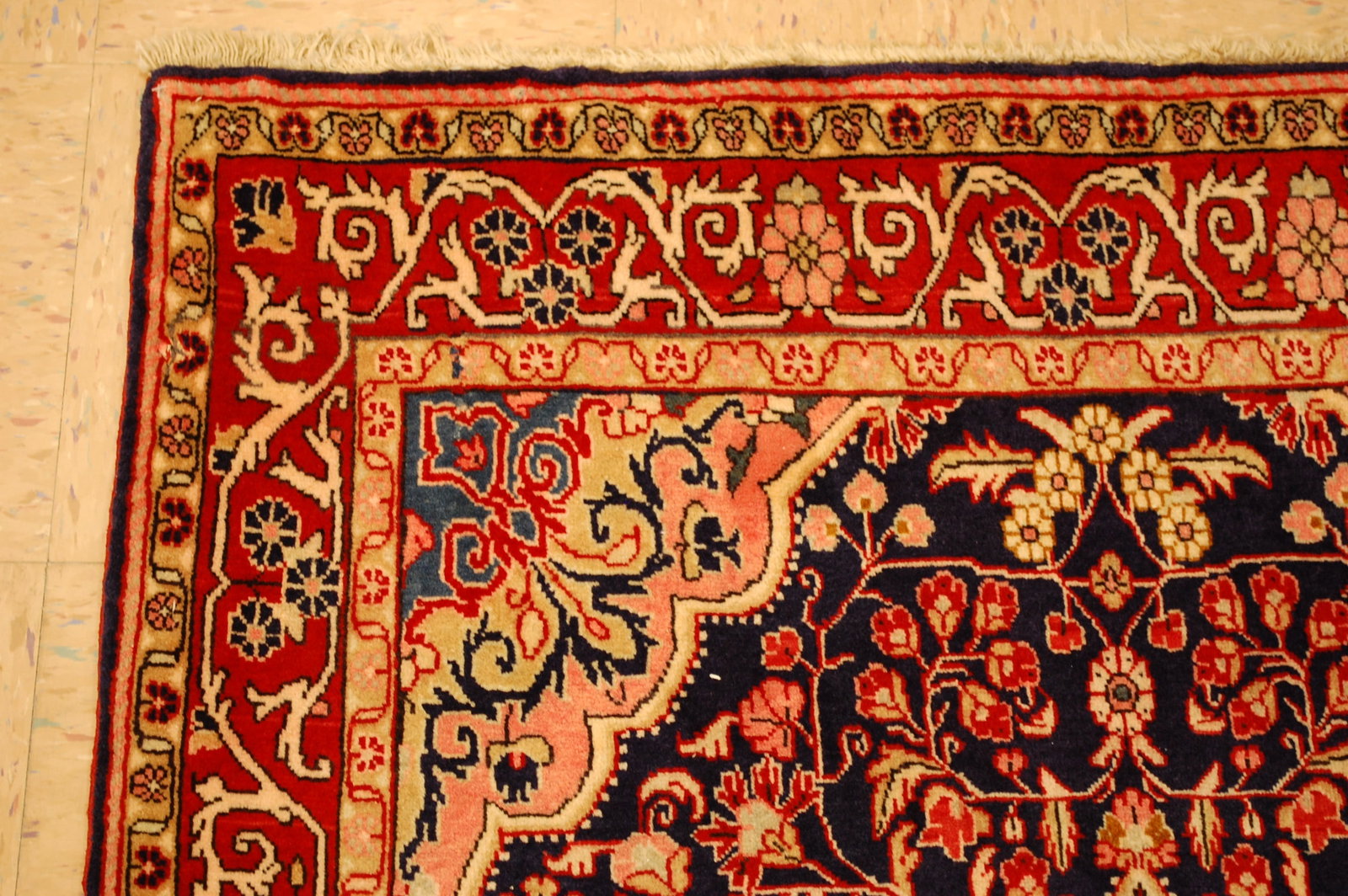 PERSIAN SARUK RUG 3' 6" x 5' 6" - 5