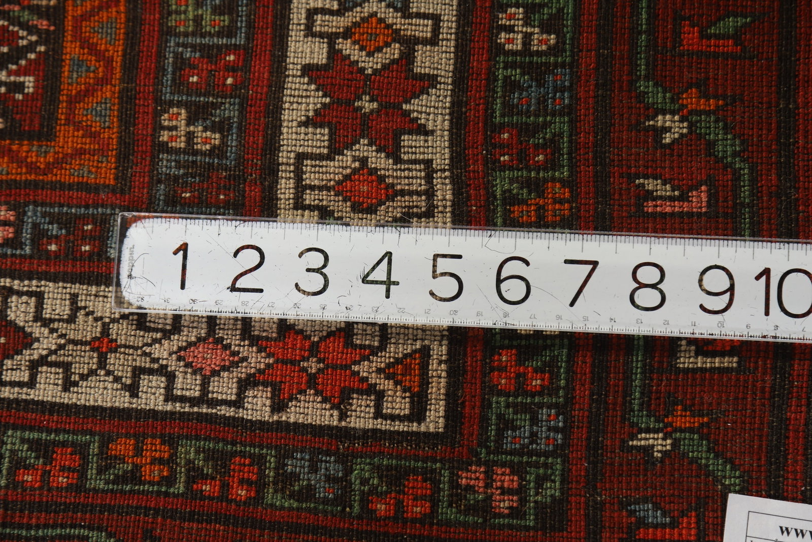 Vegetable Dye Wool Kazak Oriental Runner Rug 3x8 - 20