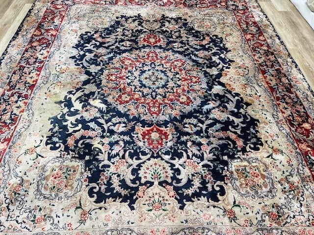 Sino persian Silk Tabriz Design Rug-5098 - 2