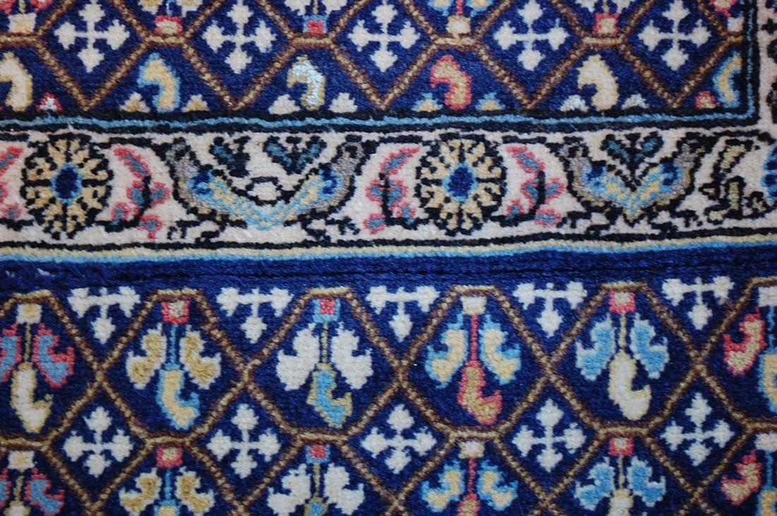 Persian SARUK RUG 1' 7" x 2' 8" - 2