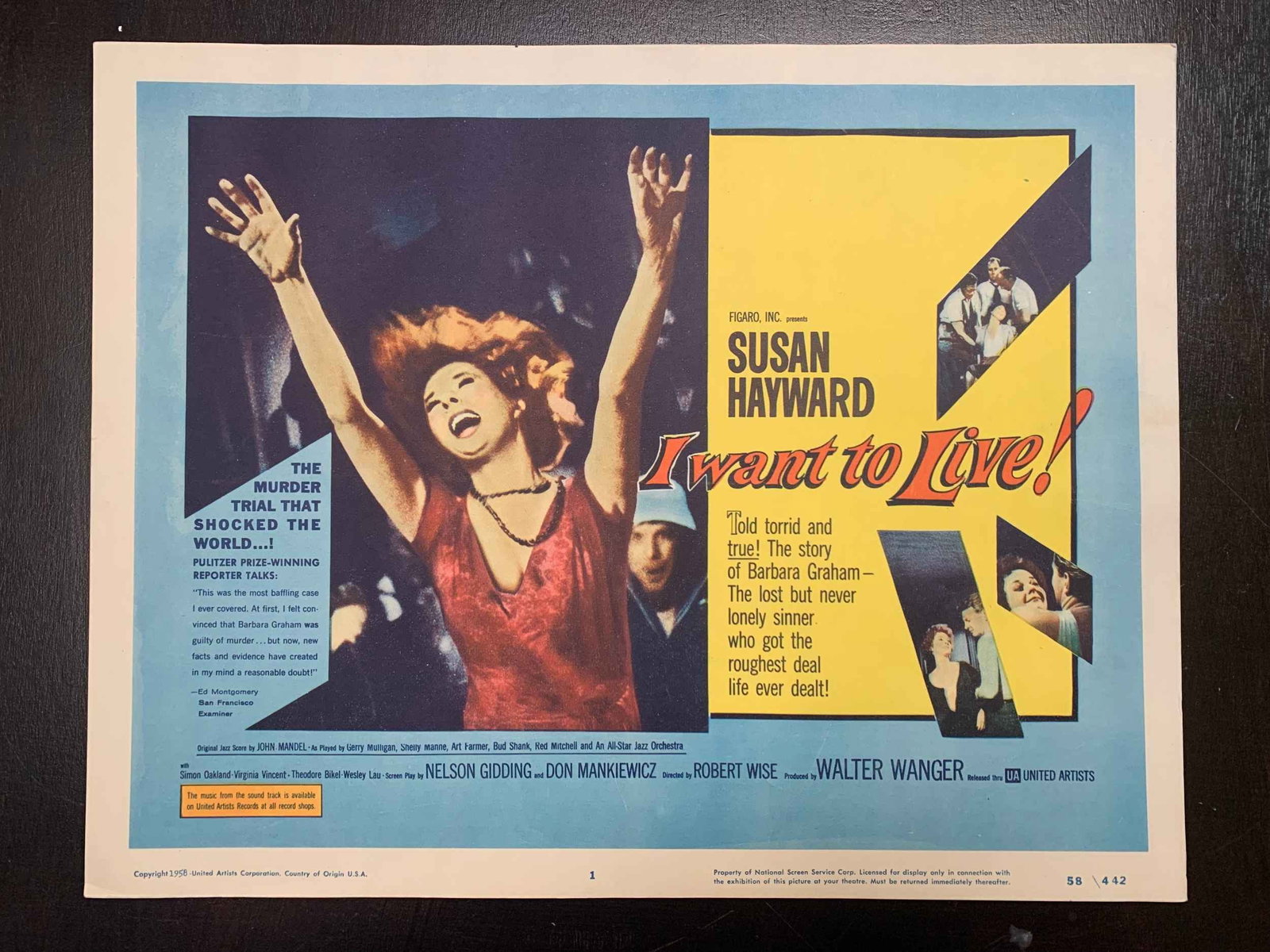 Drama Title Card Bundle (1940-60) US Title Card Movie Posters x6 (1 of 6)