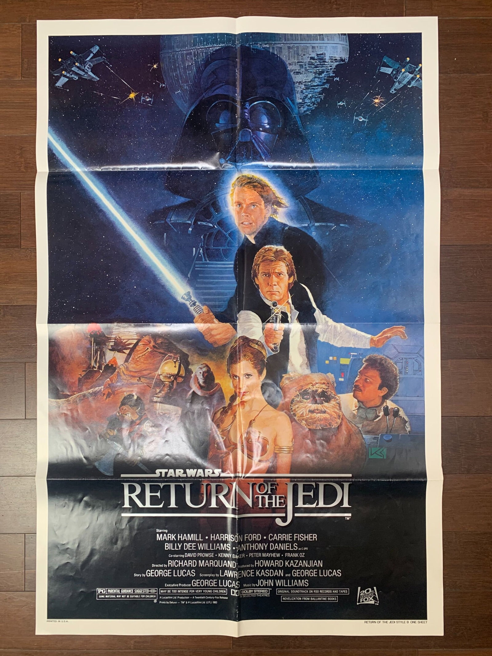 Return of The Jedi - Style D (1983) US One Sheet Movie Poster (1 of 5)