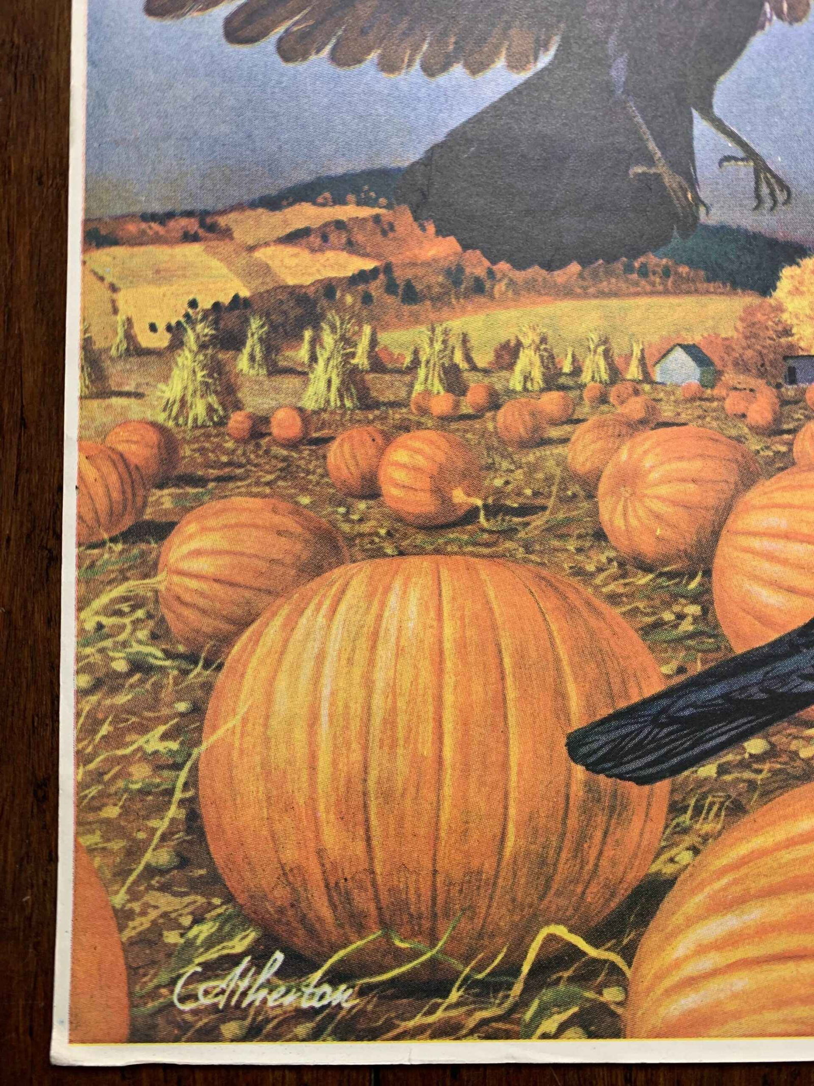 22x28 1946 Newstand Poster Saturday Evening Post - Art By John Atherton scarecrow - 3