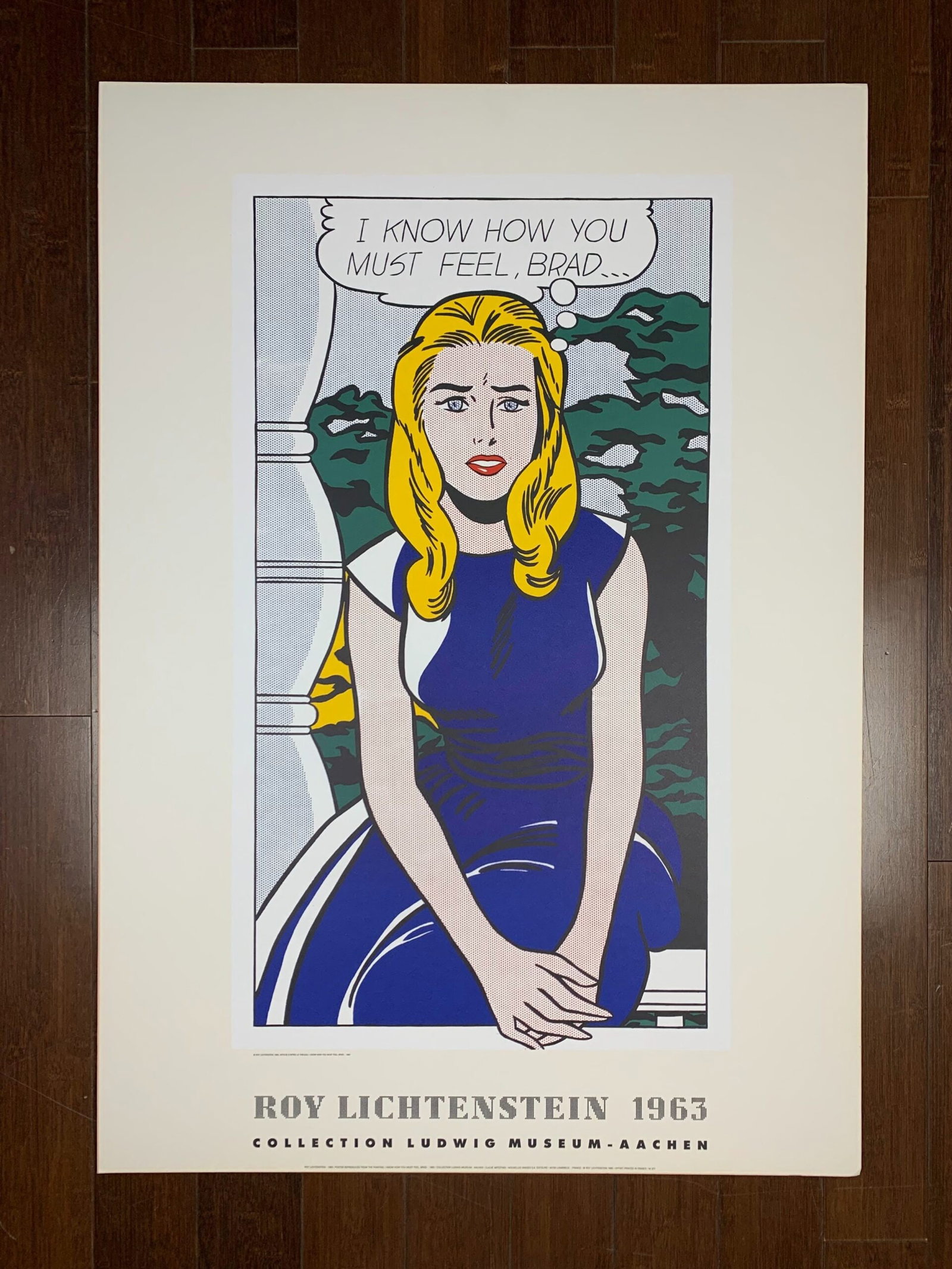 Lichtenstein - Ludwig Museum Aachen (1963) 27.625 X 39.375 US Advertising Poster - Issued Foam (1 of 5)