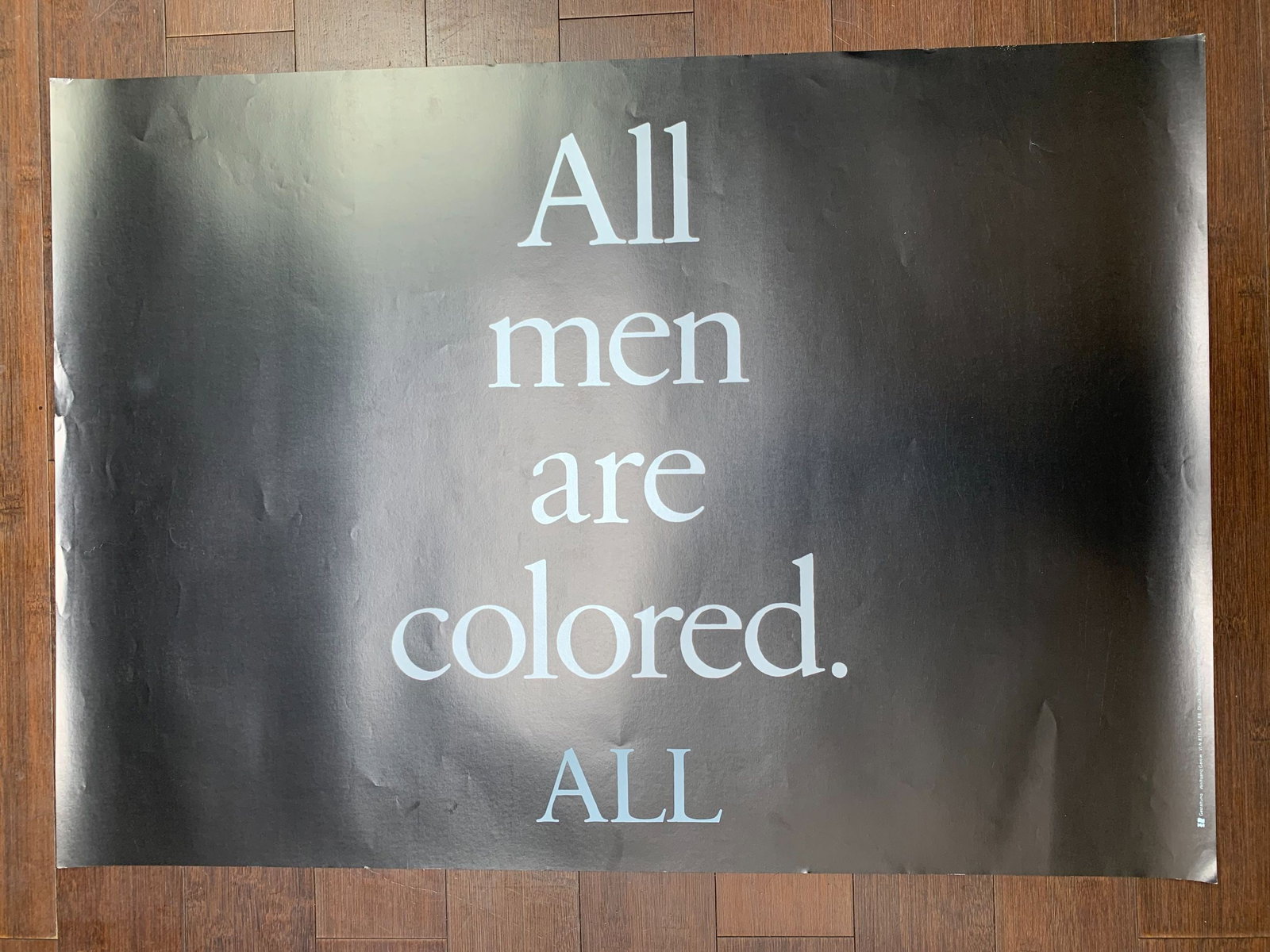 Bulk Lot of 4 (1982) 22.5 x 32 E.German Protest Posters (1 of 4)