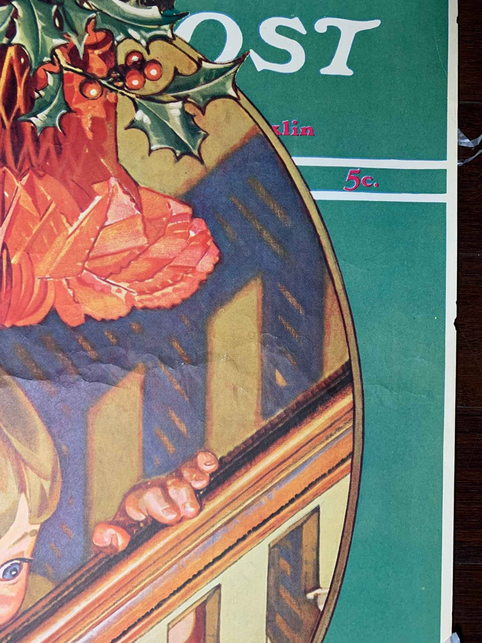 Saturday Evening Post - Rockwell (12.23.1939) 21.75 x 28 US Advertising Poster - 3